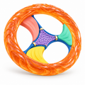 OrbitGrip Multi-Texture Dog Flying Ring