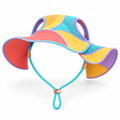 SunRipple Wide-Brim Dog Sun Hat